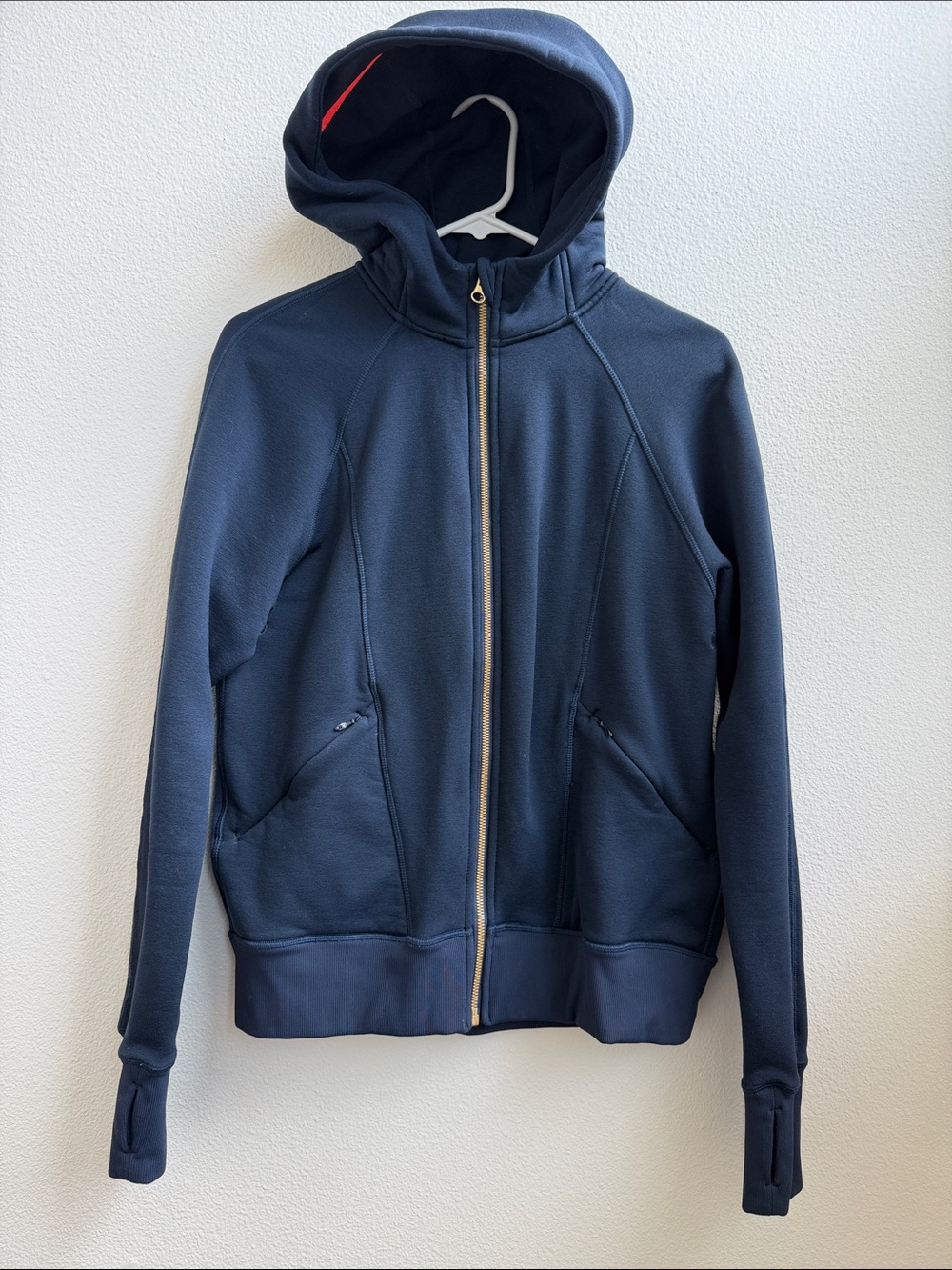 Lululemon Warm Core Hoodie Women’s Inkwell Blue Size 10